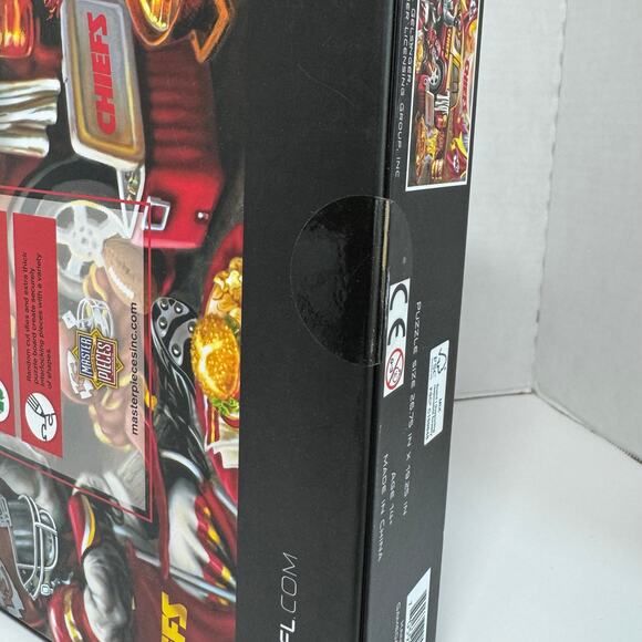 Sealed Kansas City Chiefs - NFL - 1000 Piece Puzzle Gameday Collection NEW KC - Picture 3 of 10